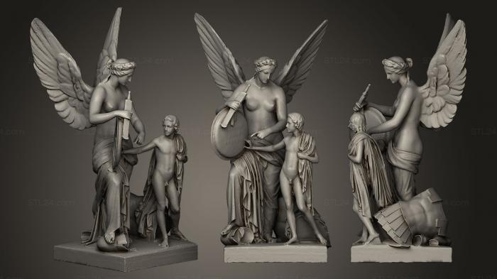 Statues antique and historical (Schlossbruecke, STKA_0980) 3D models for cnc